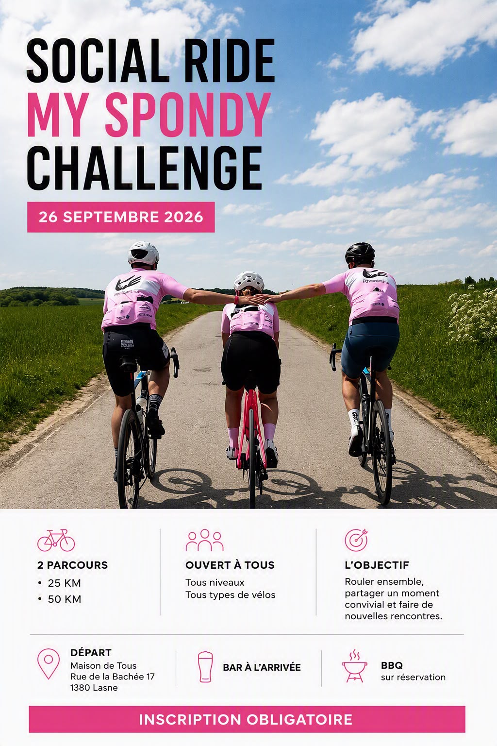 My Spondy Challenge Ride 2026